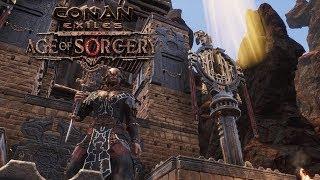 Conan Exiles Update 3 0   how to build a desrt   jungle temple  age of sorcery Battle pass Season 1