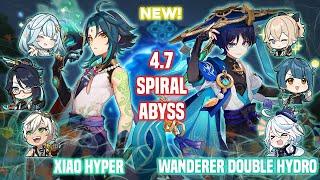 C0R1 Xiao HYPER & C2 Wanderer Doube Hydro- 4.7 Spiral Abyss
