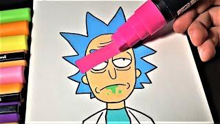 Dessiner Rick et le Ruiner avec un effet Coulant TUTO