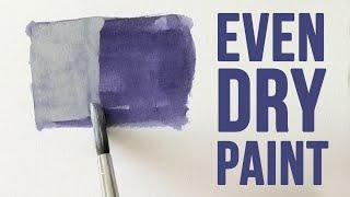 How to fix ANY Watercolor Mistake even once dry