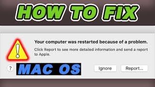 Your computer restarted because of a problem mac  Mac Issues  Tutorial 