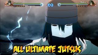 Naruto Shippuden Ultimate Ninja Storm 4  All Ultimate Jutsus