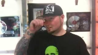 Rocky Gray at NRG Studios - We Are The Fallen - Oct 27 2009