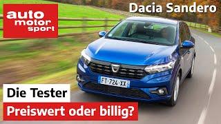 Dacia Sandero Preiswert oder billig? - TestReview  auto motor und sport