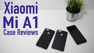 Mi A1 - Official Xiaomi Textured Case Review vs Nillkin Frosted Shield