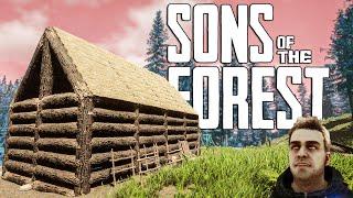 Sons Of The Forest - How To Build A Cabin Tips & Tricks
