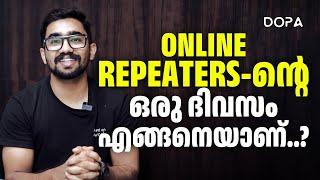 DOPA Online Repeaters-ൻ്റെ oru ദിവസം എങ്ങനെയാണ്  DOPA online repeaters  #neet 2025