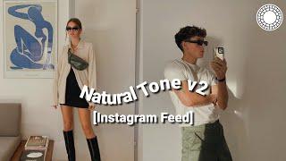 Natural Tone v2 filter  Instagram feed  vsco filters