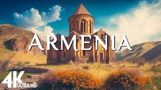 FLYING OVER ARMENIA 4K UHD - Relaxing Music Along With Beautiful Nature Scenery