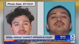 Serial sexual assault suspect appears in court