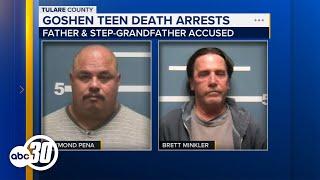 Father step-grandfather arrested for killing sexually abusing teen girl in Goshen deputies say