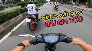 Cấu hình 136cc full BRT cải thiện gia tốc cho Sirius xăng cơ  hình thức rất zin