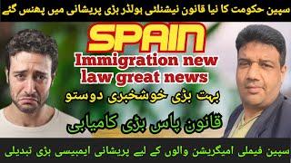 Spain immigration latest updateSpain asylum seekers new lawspain embassy islamabad visa processing