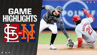 Cardinals vs. Mets Game Highlights 42724  MLB Highlights