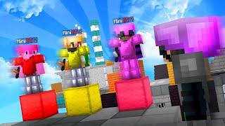 JUGUÉ con los MEJORES MINI YOUTUBERS de MINECRAFT…