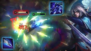 YeDaoShen  This DAMAGE is SHOCKING HighElo - TALON vs YONE  E.sub