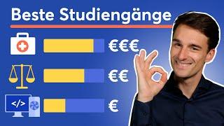 Bestbezahlte Studiengänge Einstiegsgehalt Ranking  Studiengänge mit hohem Gehalt  Finanzfluss