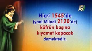 BEDİÜZZAMAN KIYAMET ALLAHUALEM HİCRİ 1545 TE KOPACAK MİLADI 2120