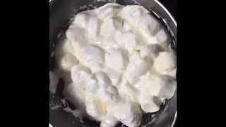 Melting marshmellows Fast Video
