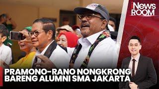 Kemeriahan Pramono -Rano Karno Nongkrong Bareng  Alumni SMA Jakarta - iNews Room 2809