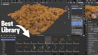 Best Free Blender Addon For Plants and Vegetation