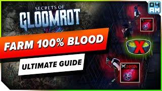 V Rising ULTIMATE 100% Blood Farming Guide - Best Locations Upgrades & More Gloomrot
