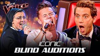 The Most ICONIC Blind Auditions of All Time on The Voice  Top 10