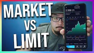 Market Order vs Limit Order EXPLAINED investing for beginners