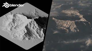 Best way to create Landscapes in BLENDER  World creator - Height maps