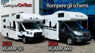 XGO XCAMP 50 e XCAMP 669 due mansardati fuori dagli schemi comuni