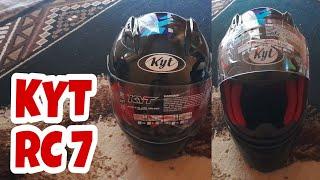 UNBOXING HELM KYT RC 7 RACING 14 BLUE BLACK YANG ELEGAN.