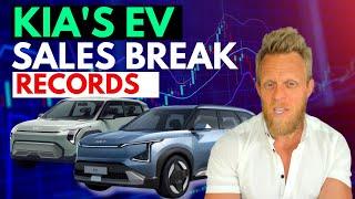 Kia worldwide EV sales break records as Kia ships NEW EV5 and EV3