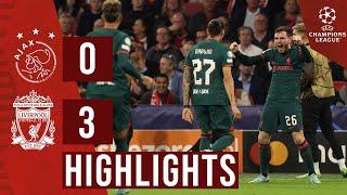 HIGHLIGHTS Ajax 0-3 Liverpool  Salah Nunez & Elliott send Reds into UCL knockouts