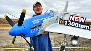 BRAND NEW E-Flite P-51D Mustang 1.2m RC Warbird Airplane