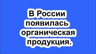 В России появилась органическая продукция.