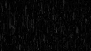 RAIN Sounds for Sleeping BLACK SCREEN  Rain NO THUNDER  Calm Rain for Sleep Study