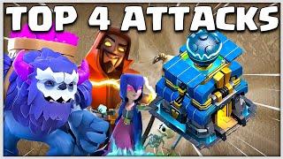 TH12 Best Top 4 Attacks Strategies Th12 Attack Strategy Clash of Clans