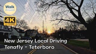 【4K60】 New Jersey Local Driving Tenafly -Teterboro