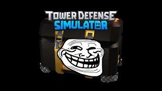 I got a Deluxe Crate in Tower Defense SimulatorRoblox