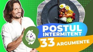 Dr. Cezar Postul Intermitent Episod 12 - DE CE să facem POST INTERMITENT? Iată 33 de argumente