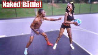 1v1 Strip Basketball vs Tee *her ex gets mad*