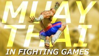 Style Select Muay Thai in Fighting Games