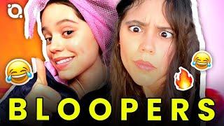 Jenna Ortega a.k.a Wednesday Bloopers and Funny Moments ⭐ OSSA