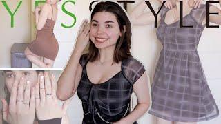 trendy yesstyle clothes for 2022 essentials haul 