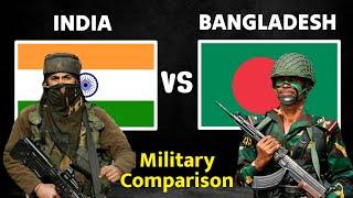 India vs Bangladesh Military Power Comparison 2024  Bangladesh Army vs India Army