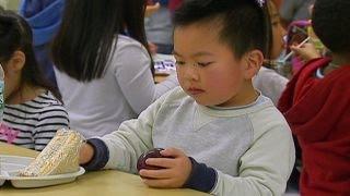 Kids at one NYC public school embrace healthy lunches