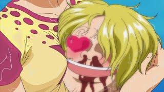 Sanji rubbed his face in camie breasts  bbs