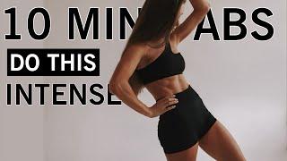 10 MIN INTENSE AB WORKOUT  VISIBLE ABS IN 10 MIN