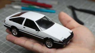 The Perfect Model Car for Beginners - 132 Toyota AE86 Trueno PlatzMONO