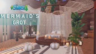 Mermaids Grot  Bali vibe villa noCC the Sims 4  Stop Motion